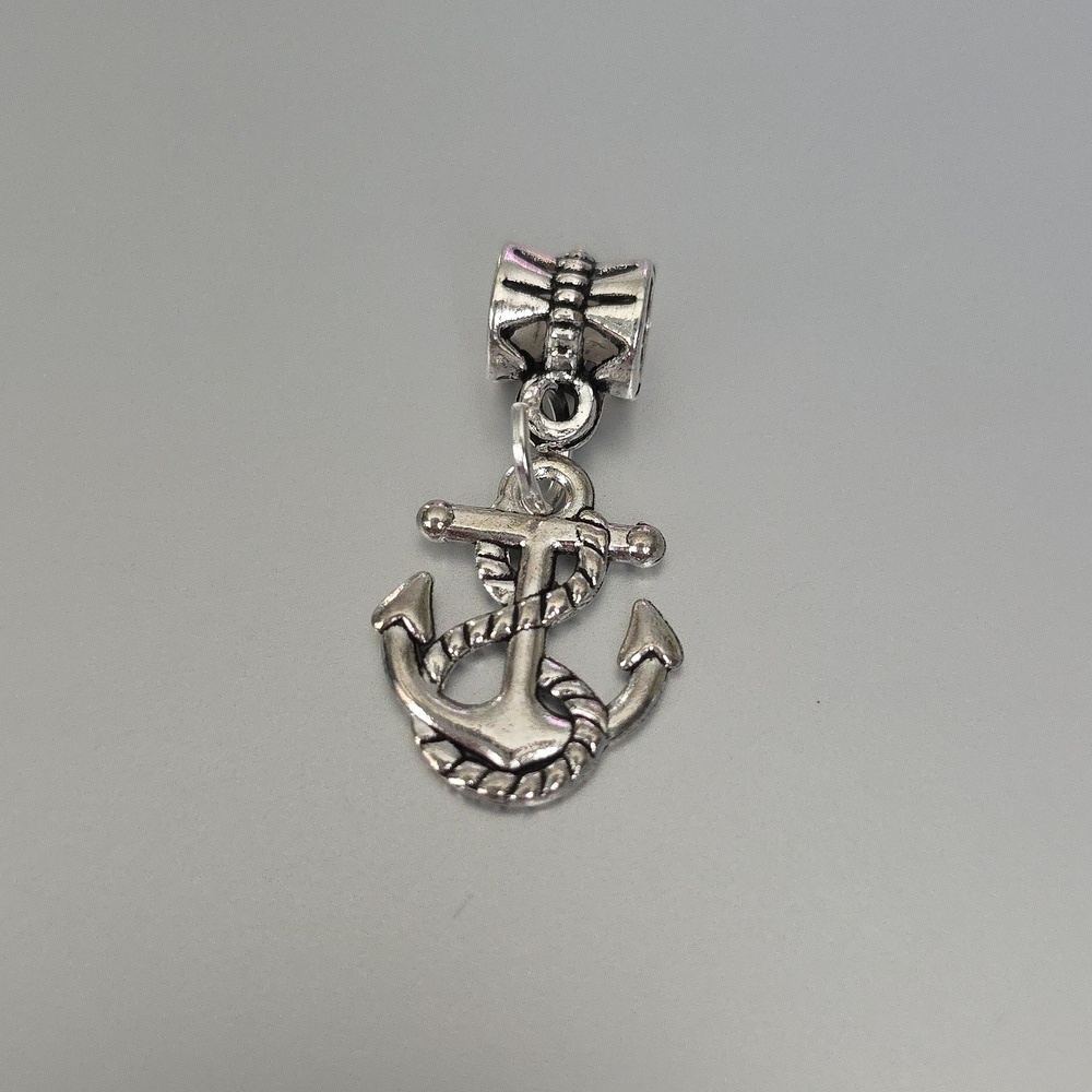 Anchor charm for European Style Size Bracelets